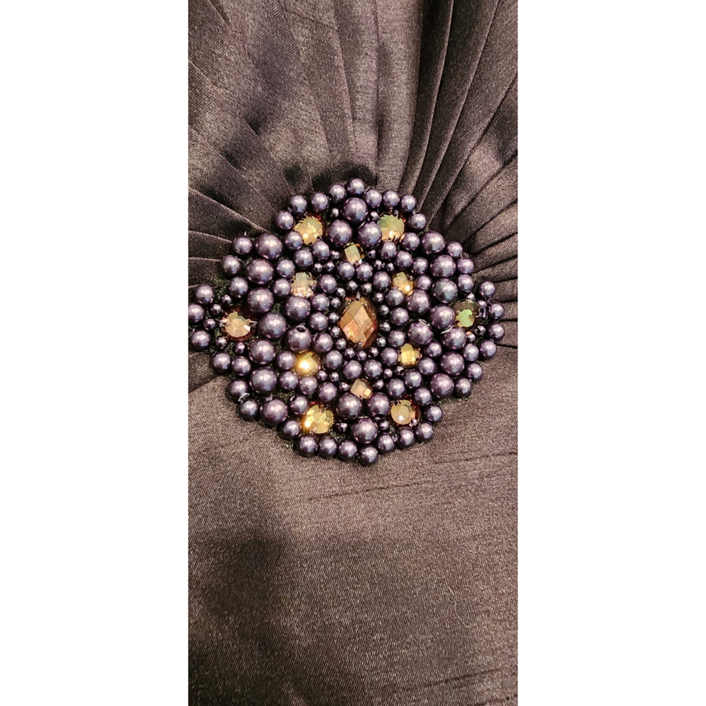 Jessica Howard Formal Evening Gown Dress & Jacket Women's 6 Eggplant Purple - Picture 12 of 16